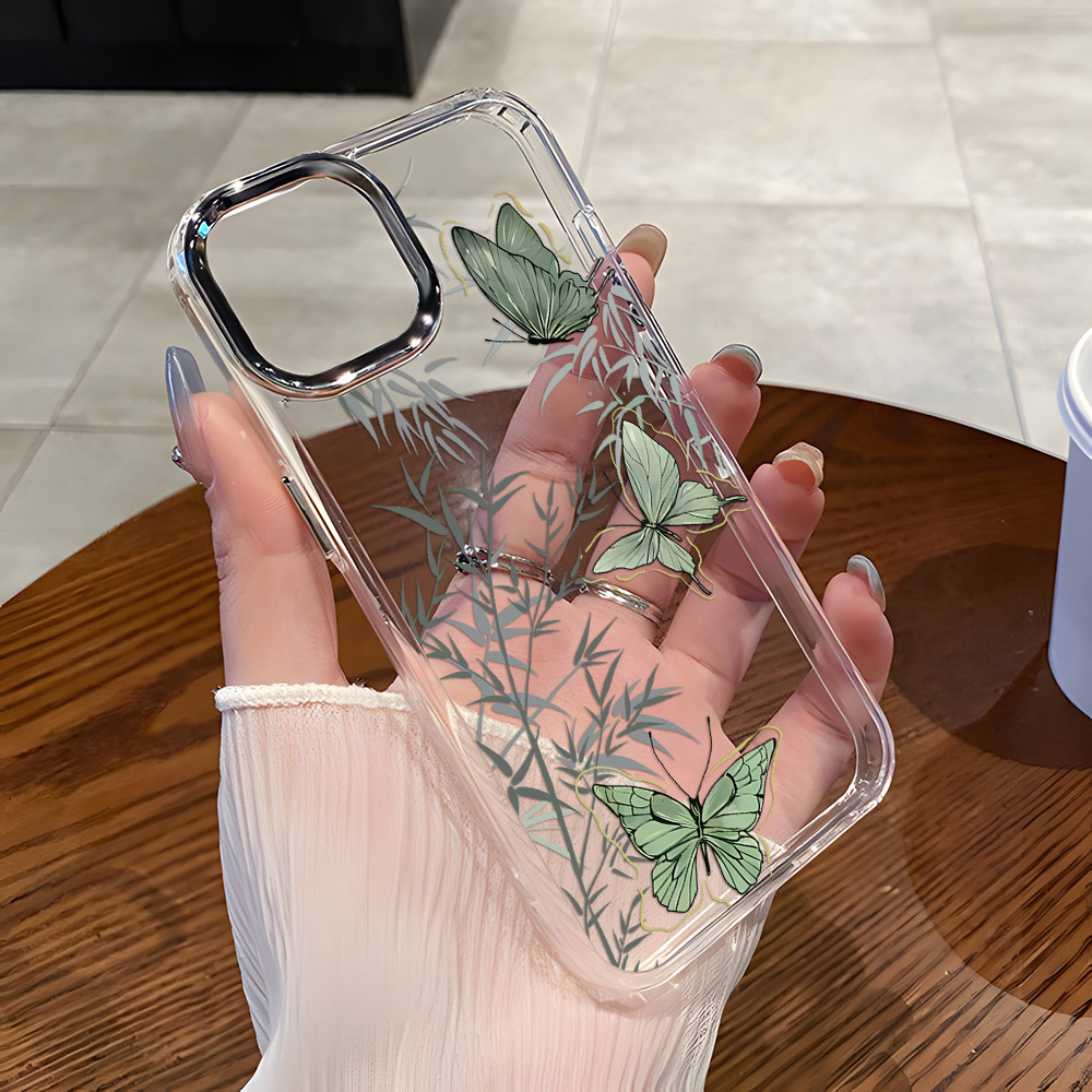 Phone Cases A14 Samsung - Capa borboleta de silicone para samsung