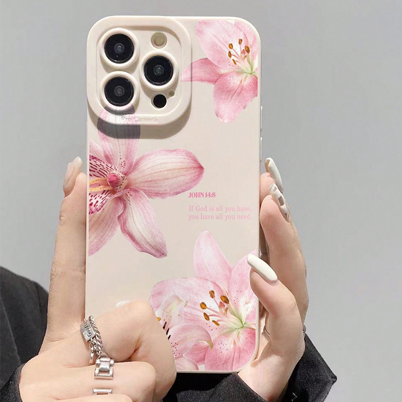 Phone Cases Blue - Capa de Silicone INS com Estampa