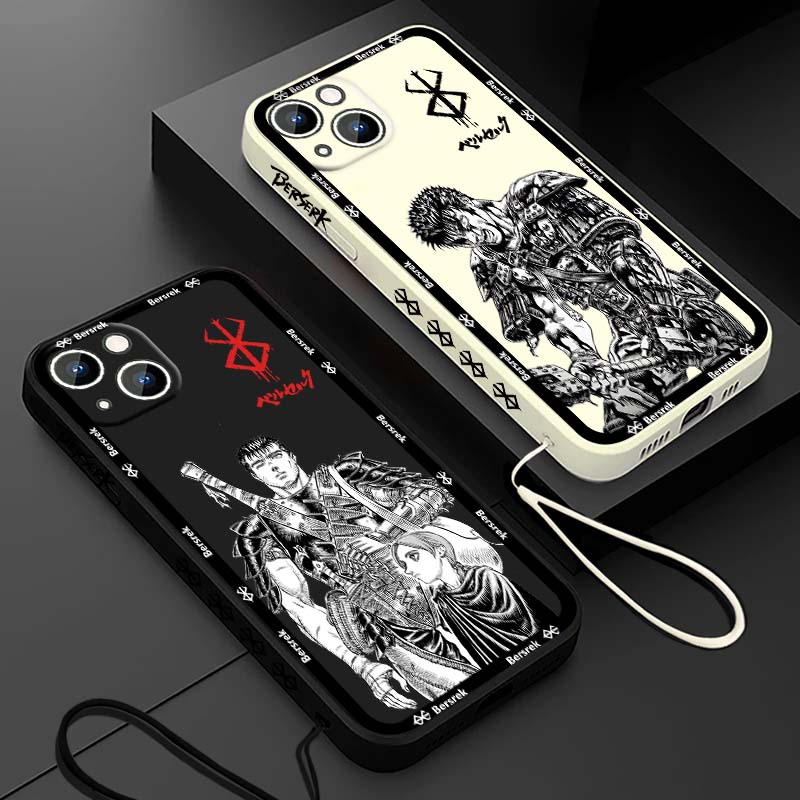Phone Cases For Iphone 11 - Capa de Celular Líquida com Cordão