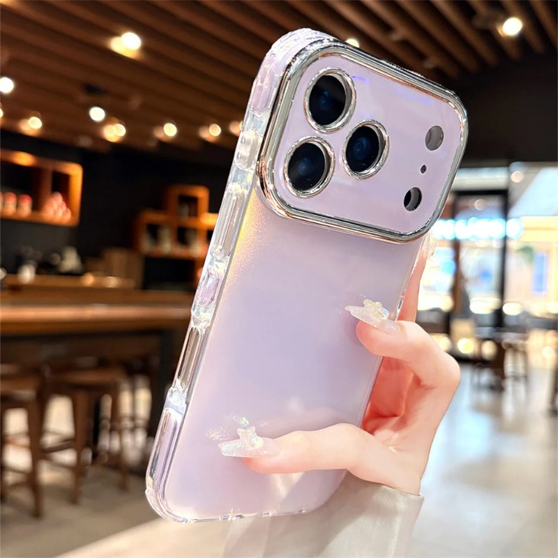 Camera Lens Protector - Capa de Telefone Brilhante com Lente