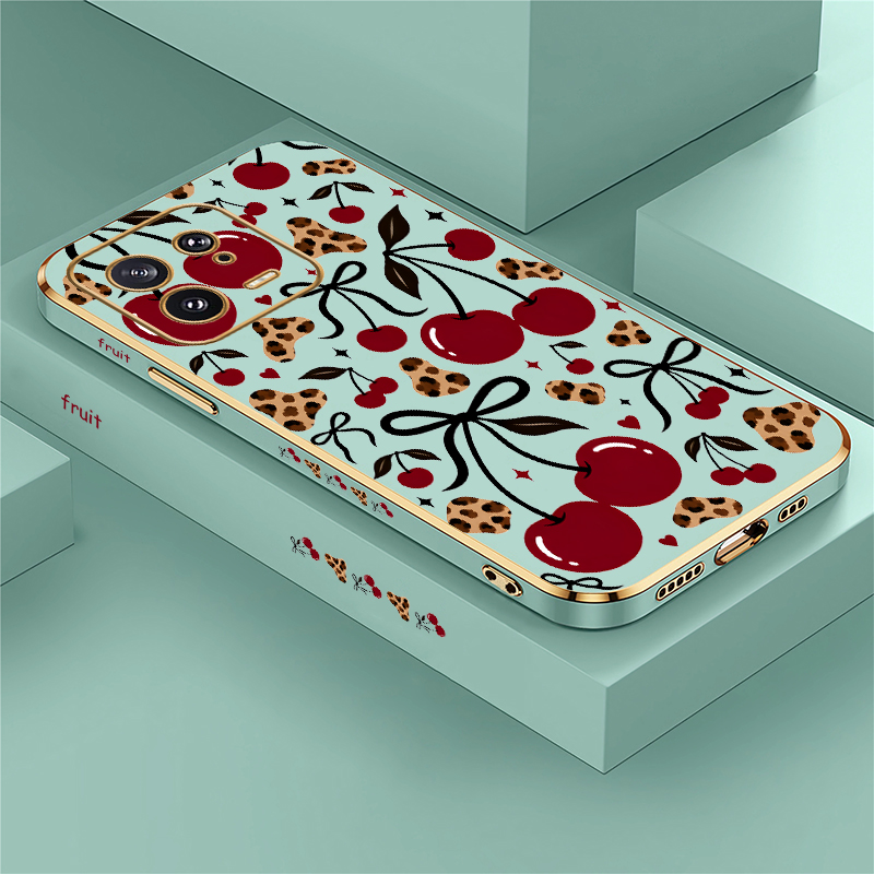 Phone Cases Cherry - Capa de Telefone com Padrão de