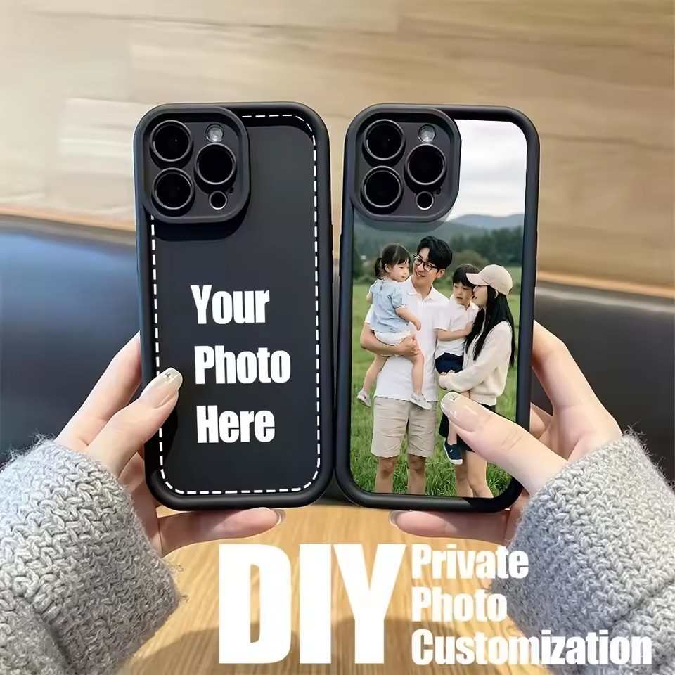 Phone Cases Custom - Capa de Silicone Fosca Personalizável com