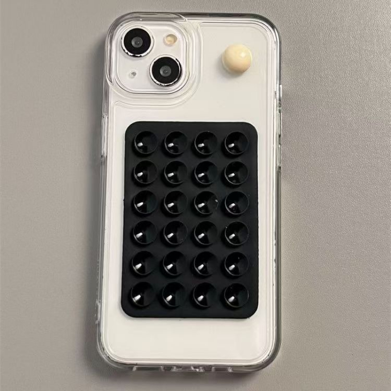 Phone Cases Silicone - Suporte de celular com ventosa de