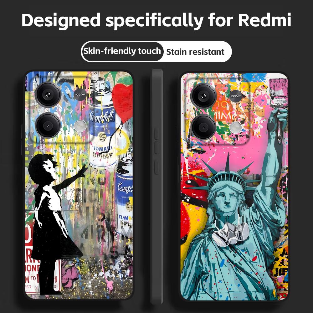 Phone Cases For Iphone 11 - Banksy graffiti arte caso de telefone