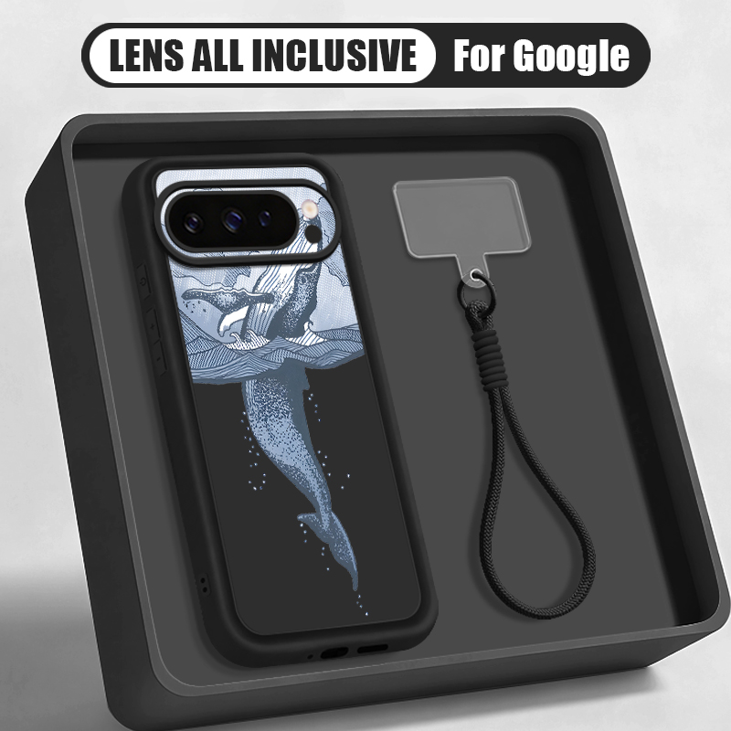 Phone Cases With Straps - Capa de Silicone Macia com Estampa