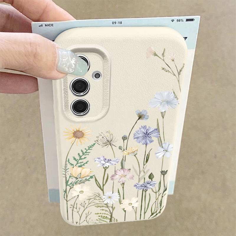 Phone Cases A14 Samsung - Pequenas flores caso de telefone para