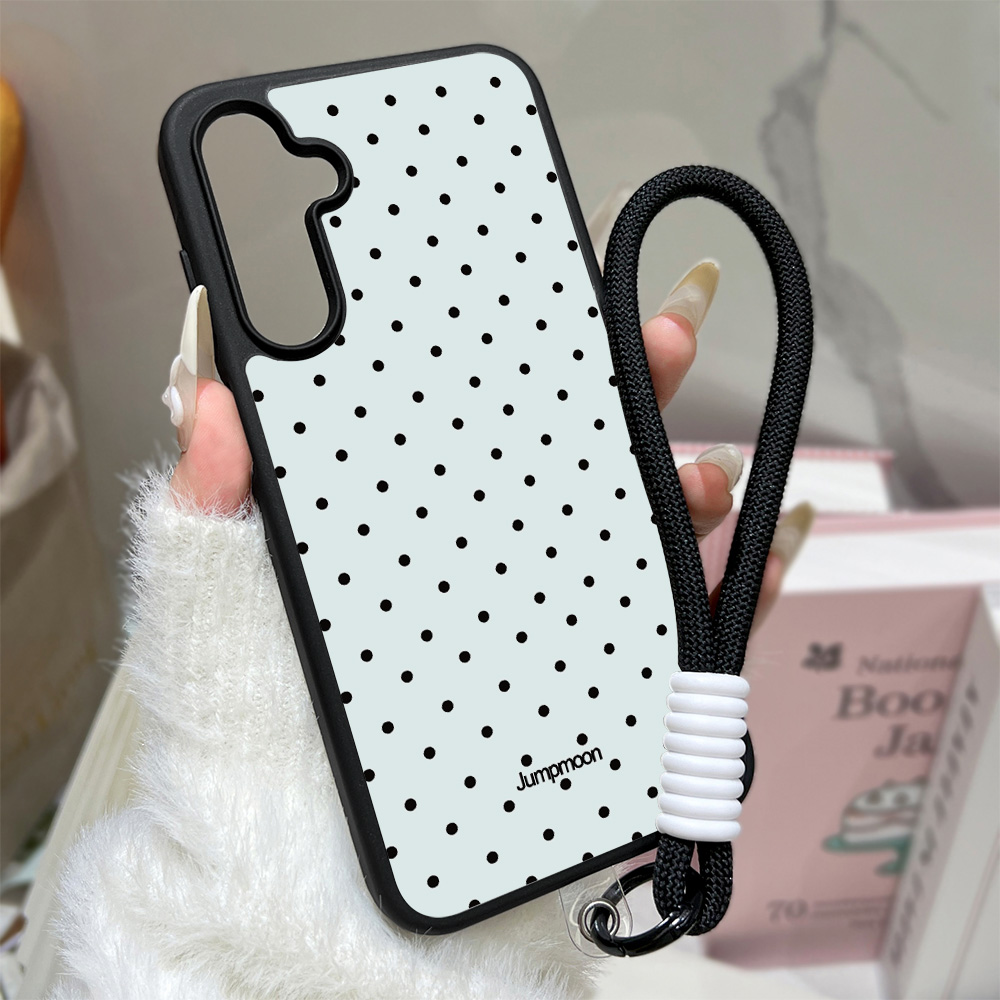 Phone Cases Galaxy A17 - Capa de Celular Coreana com Bolinhas