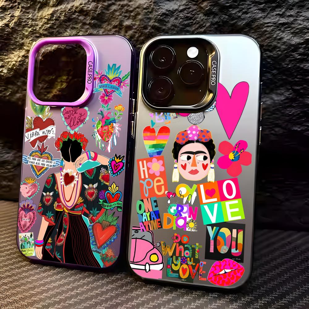 Phone Cases Art - Capa de Celular F-frida Kahlo Design