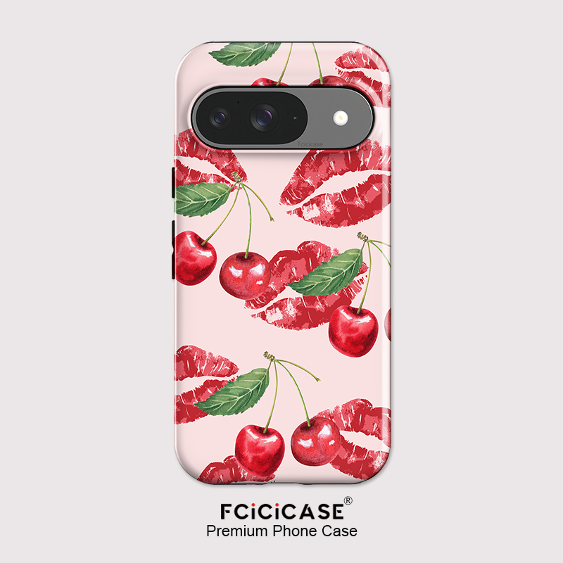 Phone Cases Cherry - Capa Antichoque Fcicicase para Google Pixel