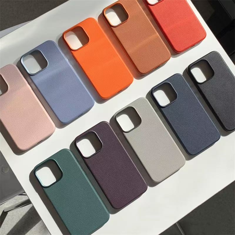 Capa de Couro PU com Textura L - Phone Cases Custom avaliação e preço