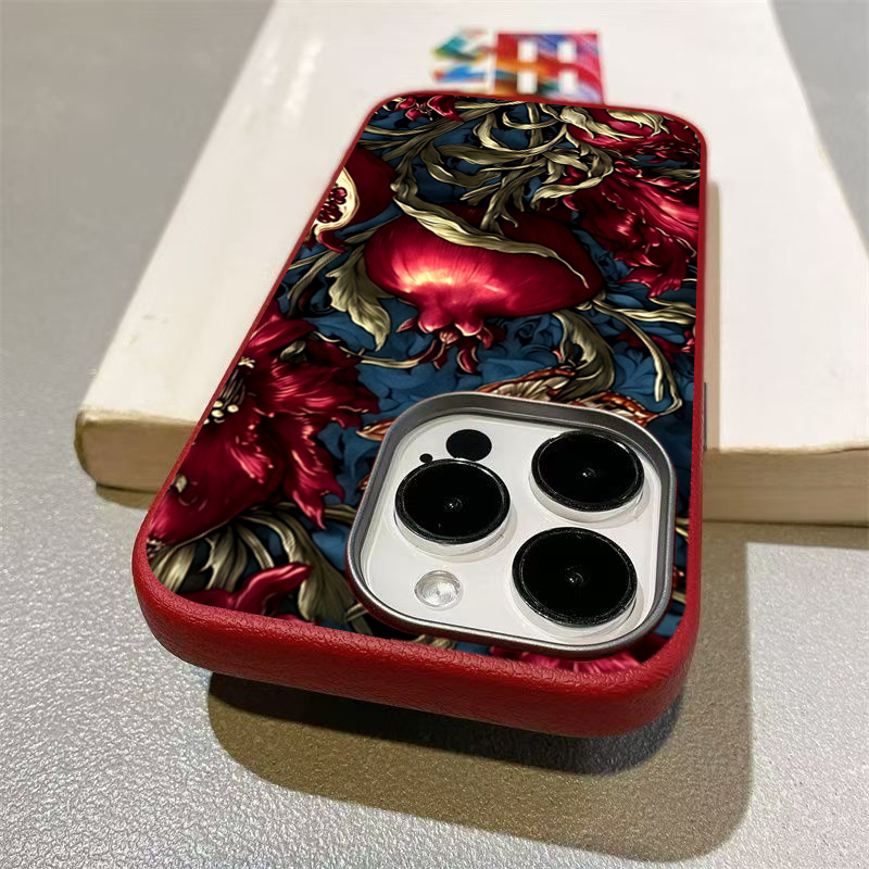 Vintage romã tpu arte caso de  - Phone Cases Art avaliação e preço