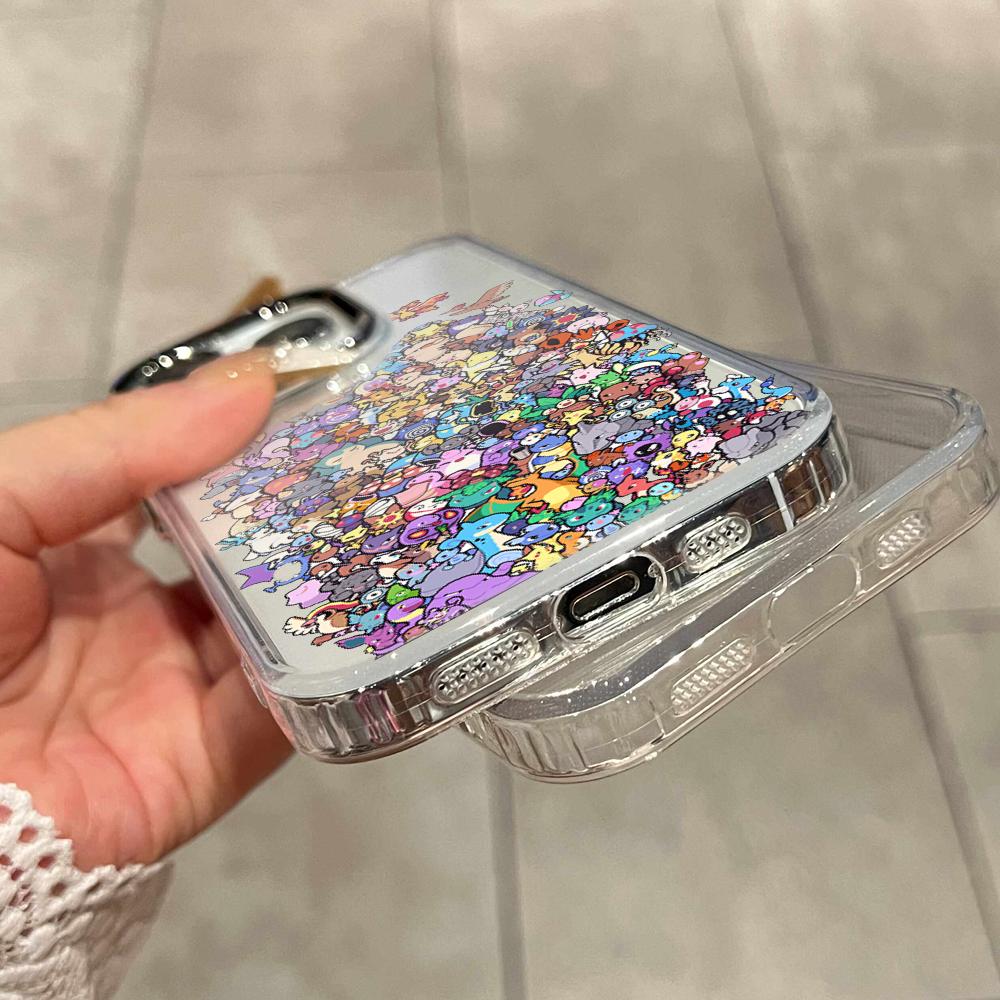 Capa Transparente Y2K de Desen - Phone Cases Cute Iphone 13 avaliação e preço
