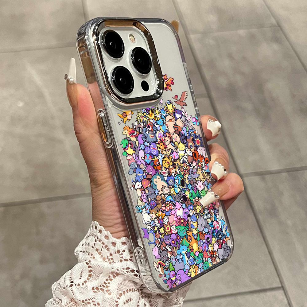 Capa Transparente Y2K de Desen - Phone Cases Cute Iphone 13 avaliação e preço