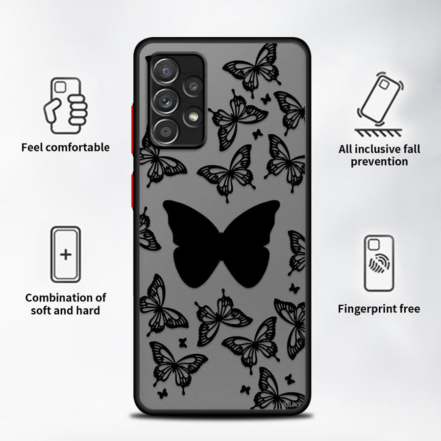 Capa de Telefone Borboleta Pre - Phone Cases A14 Samsung avaliação e preço