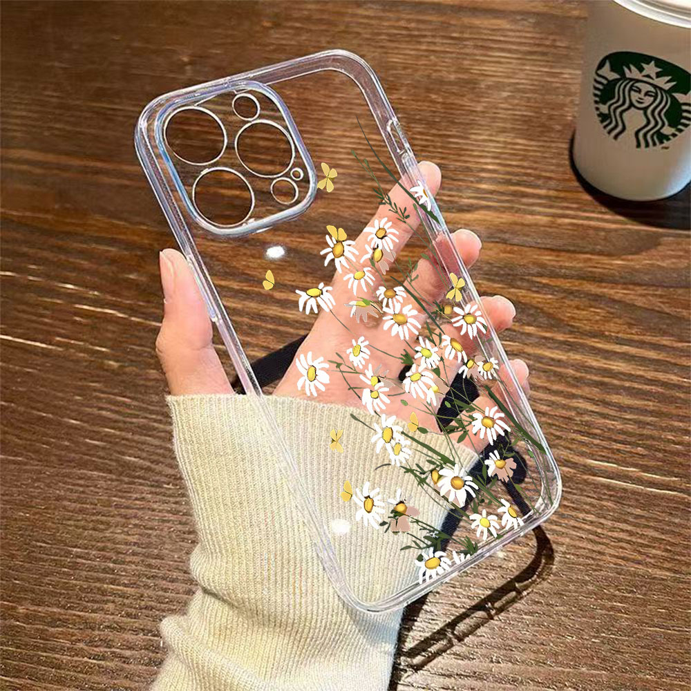 Nova Capa de Celular Daisy par - Phone Cases For Iphone 11 avaliação e preço