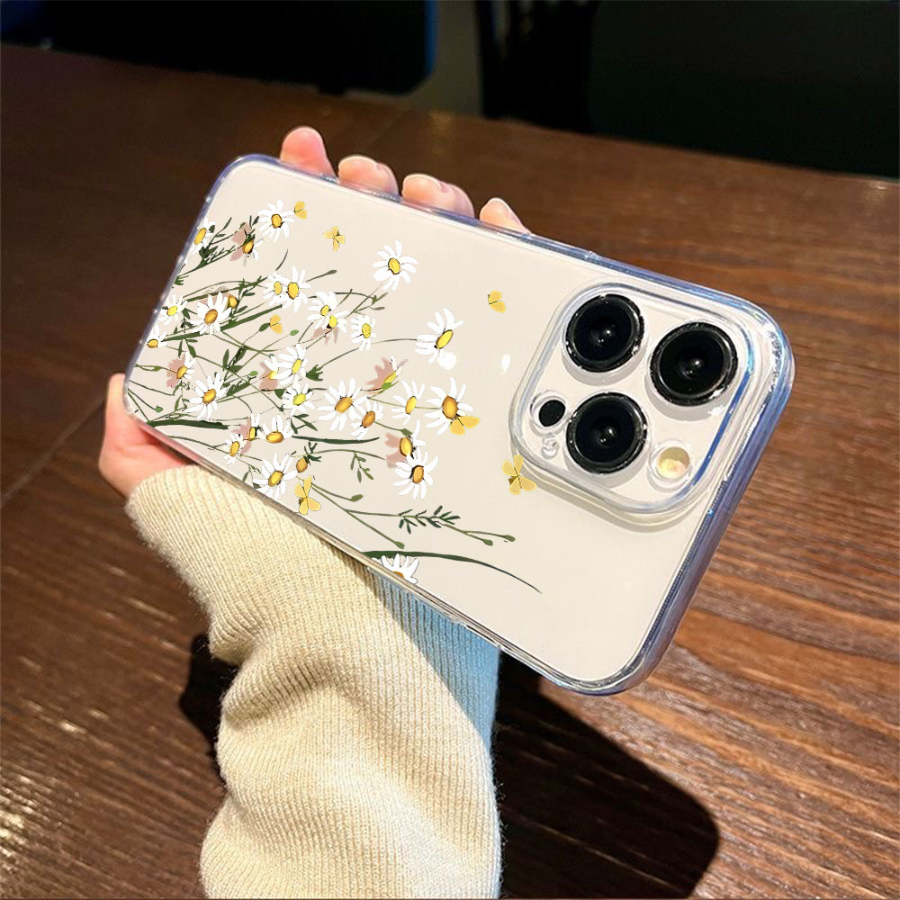 Nova Capa de Celular Daisy par - Phone Cases For Iphone 11 avaliação e preço