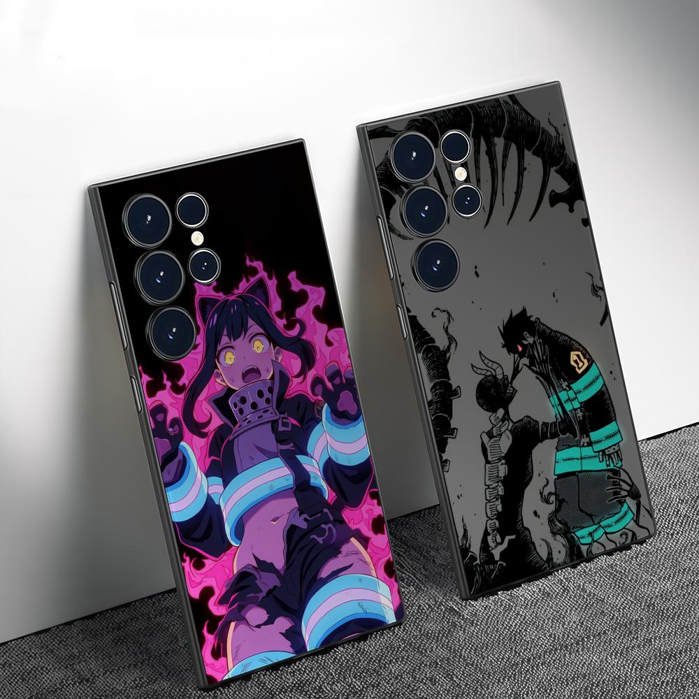 Capa de Telefone Anime F-Fire  - Phone Cases Samsung S25 avaliação e preço