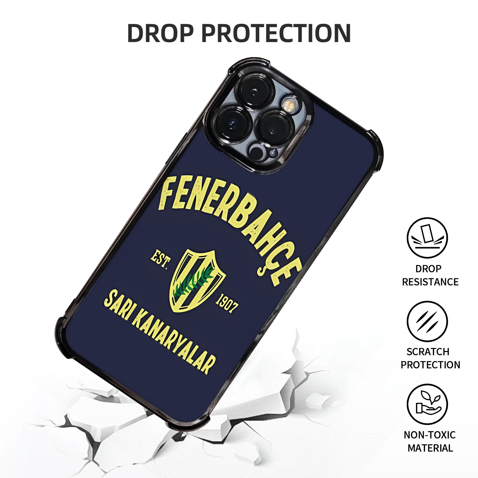 Capa de celular Fenerbahçe com - Phone Cases Europe avaliação e preço