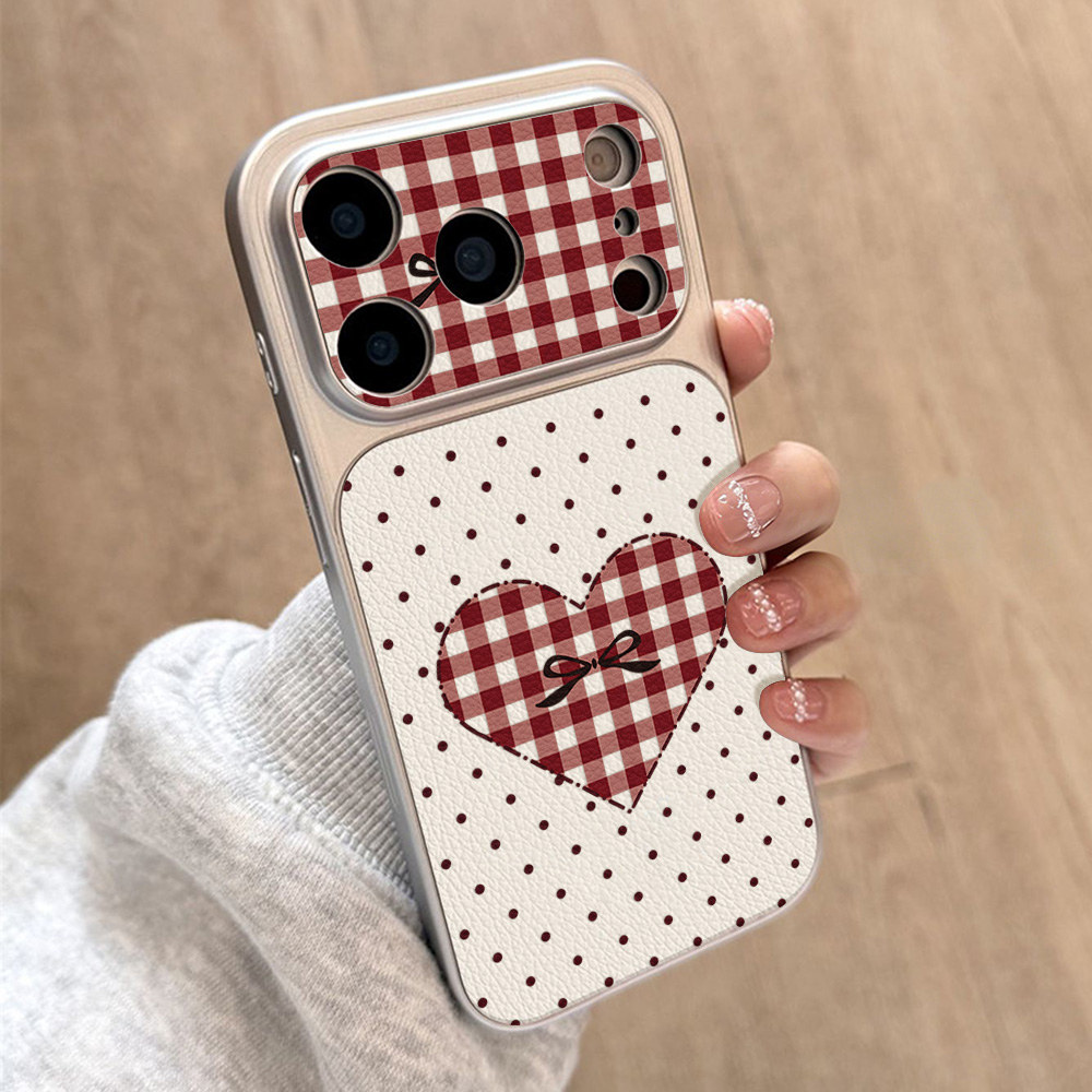 Capa de Couro com Laço de Cere - Phone Cases That Cover The Camera avaliação e preço