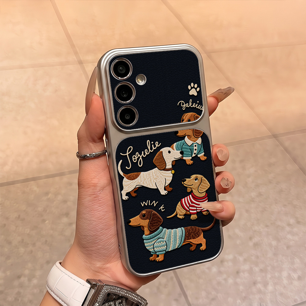 Capa de Couro com Desenho de C - Phone Cases That Cover The Camera avaliação e preço