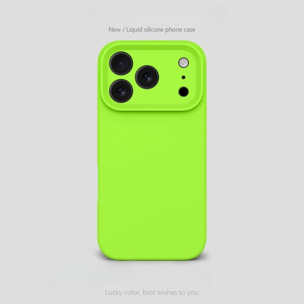 Capa de Silicone Líquido Ofici - Phone Cases That Cover The Camera avaliação e preço