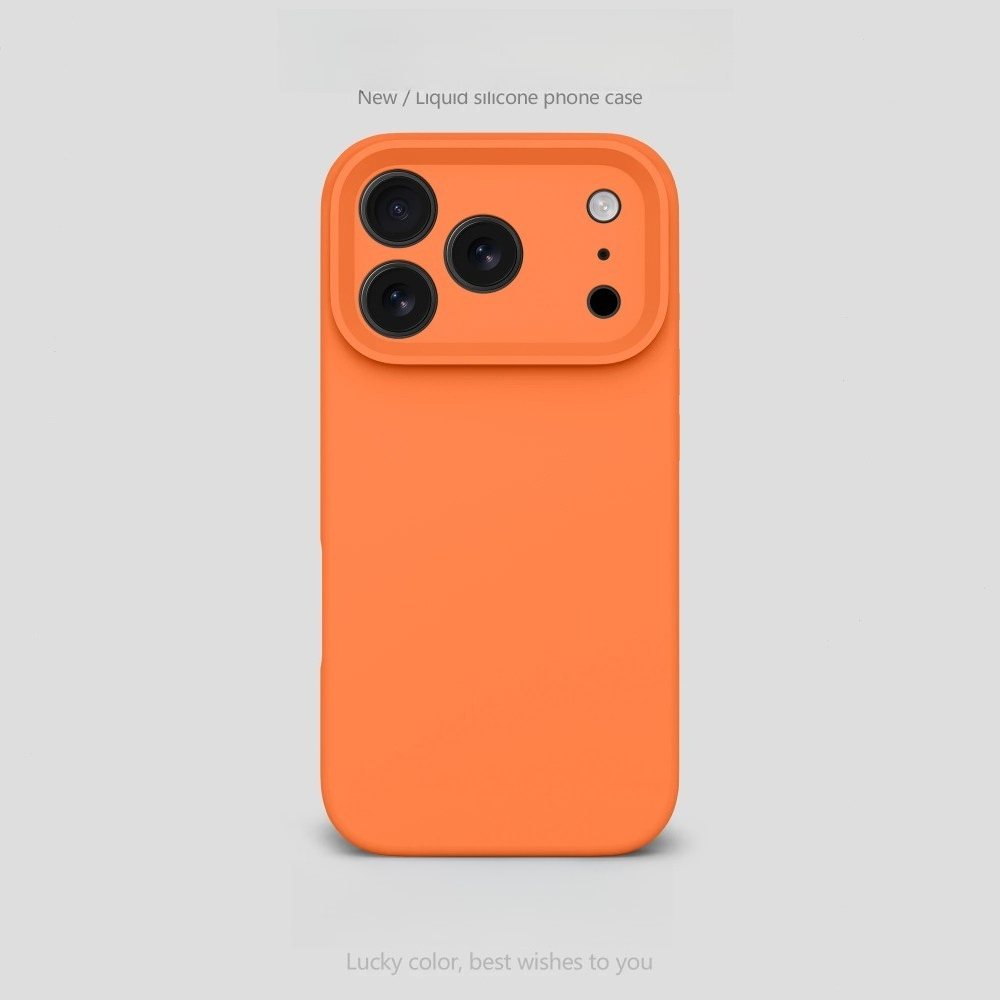 Capa de Silicone Líquido Ofici - Phone Cases That Cover The Camera avaliação e preço