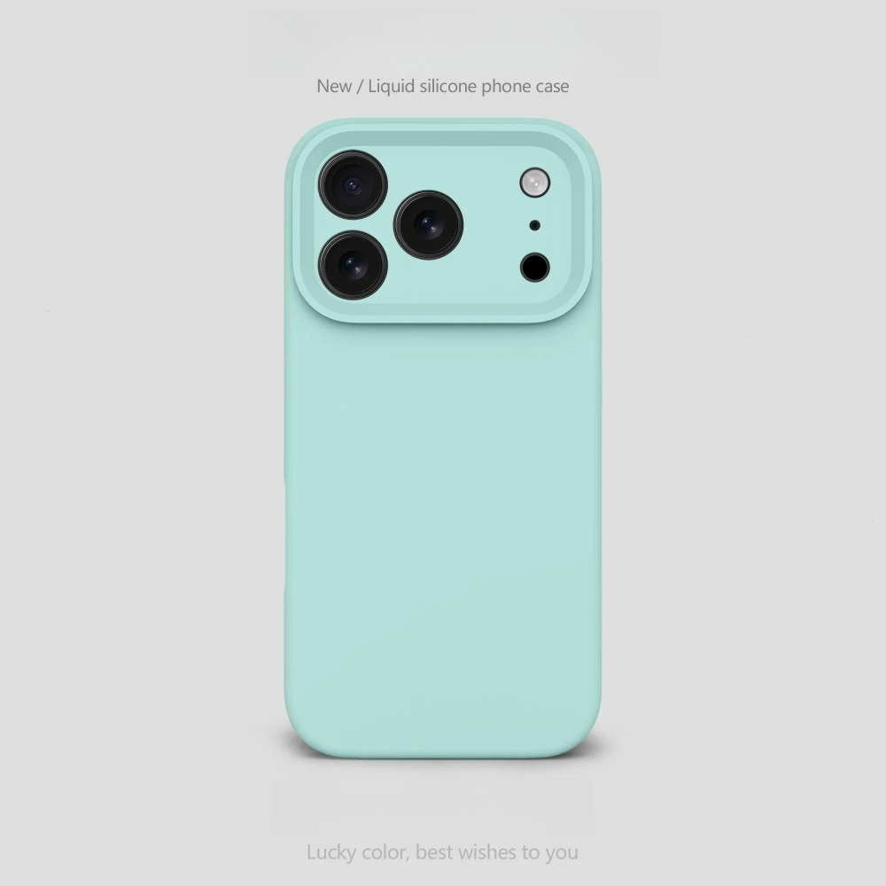 Capa de Silicone Líquido Ofici - Phone Cases That Cover The Camera avaliação e preço