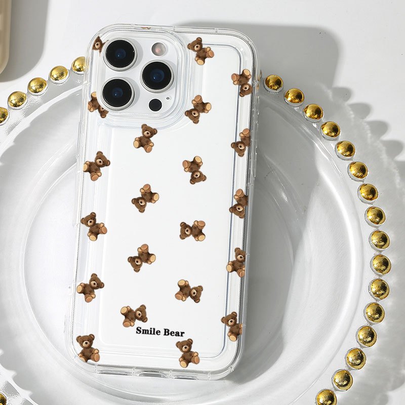 Flor urso impressão caso de te - Phone Cases Cute Iphone 13 avaliação e preço