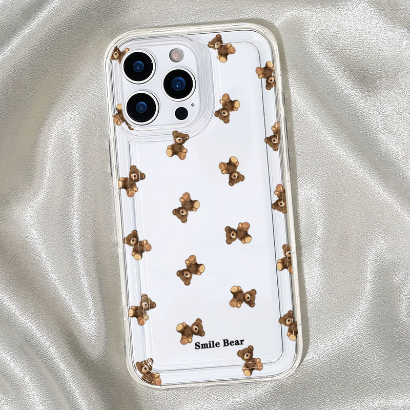 Flor urso impressão caso de te - Phone Cases Cute Iphone 13 avaliação e preço