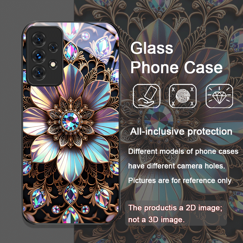 Elegante padrão de flor de ped - Phone Cases A14 Samsung avaliação e preço