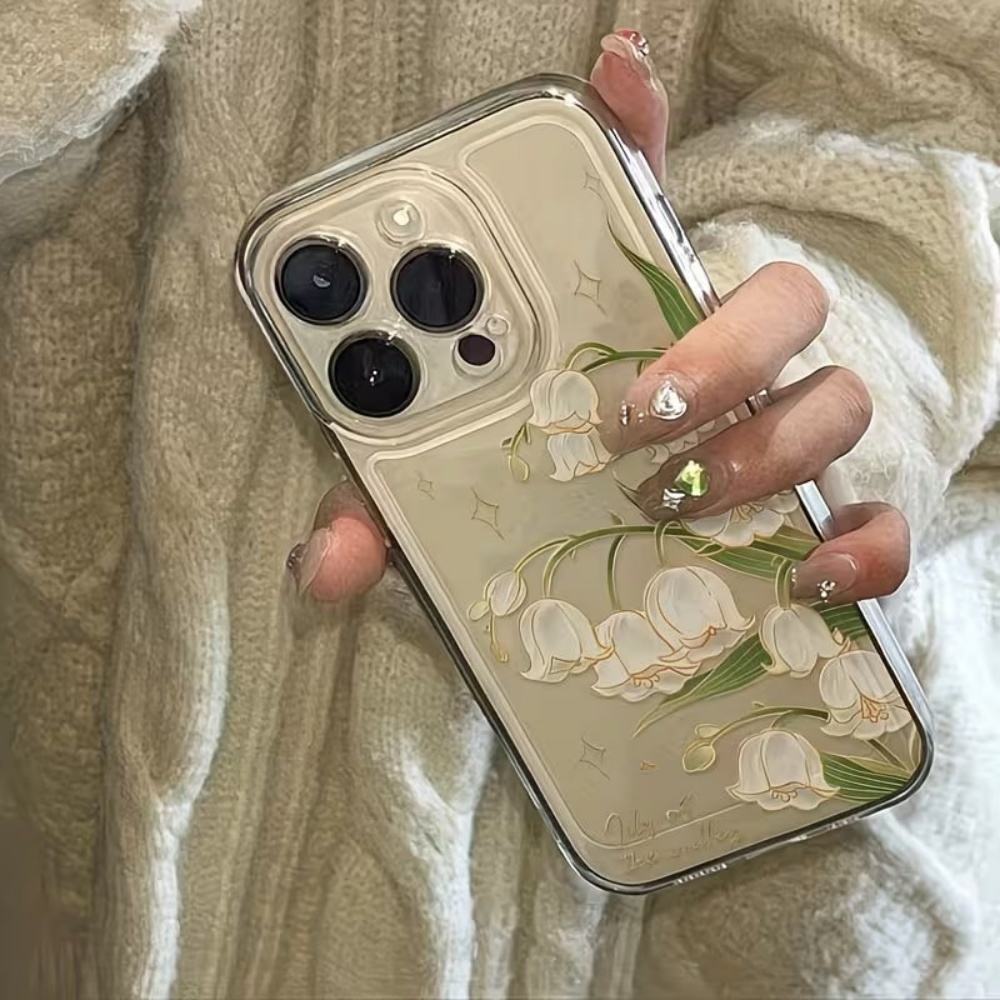 Capa de Celular Vintage Lírio  - Phone Cases That Cover The Camera avaliação e preço