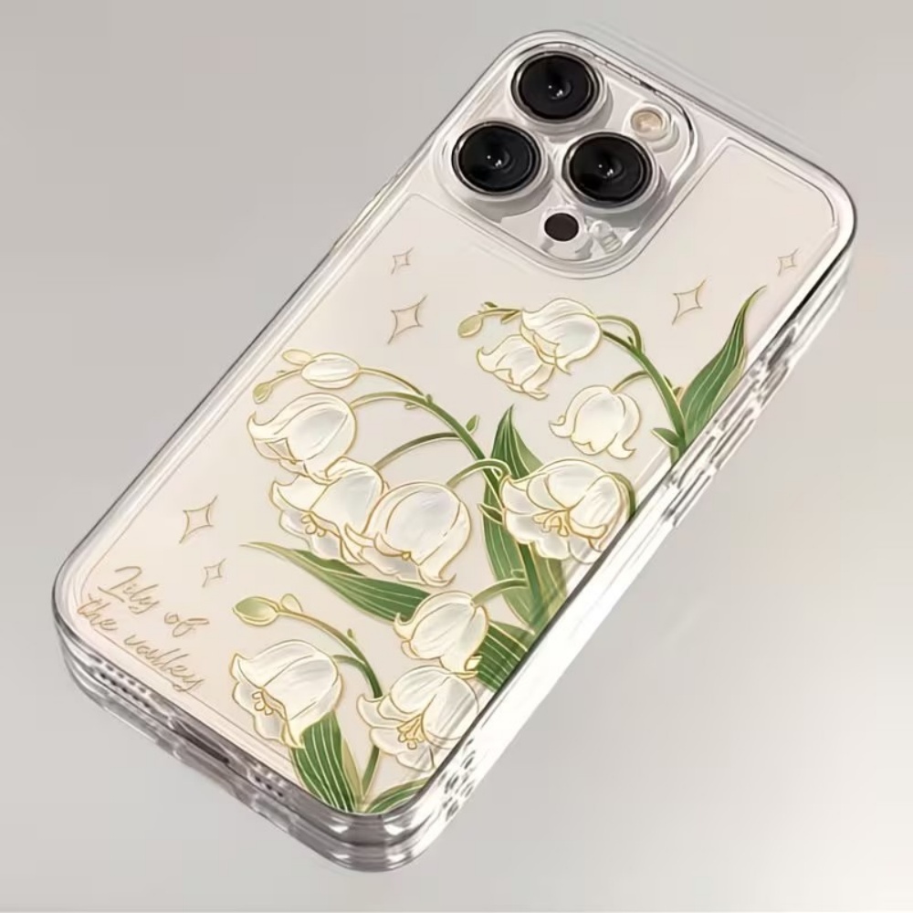 Capa de Celular Vintage Lírio  - Phone Cases That Cover The Camera avaliação e preço