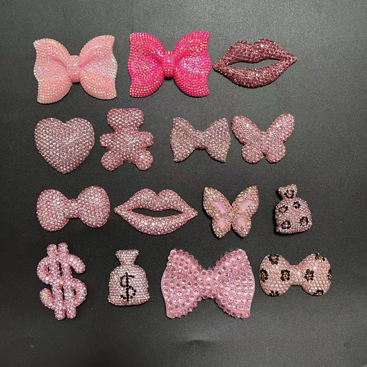 2 pçs kawaii bling rosa diaman - Phone Cases Europe avaliação e preço