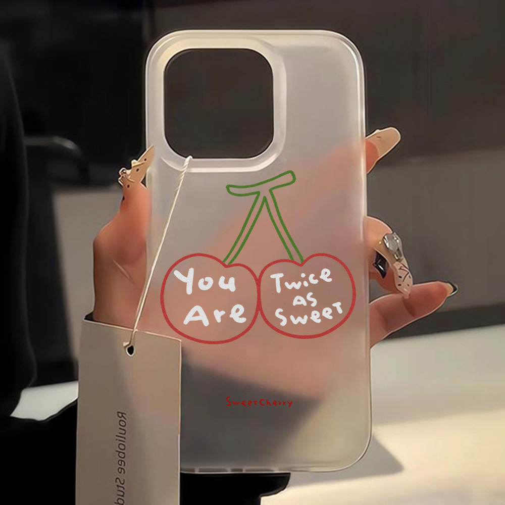 Capa de Telefone Transparente  - Phone Cases Cherry avaliação e preço