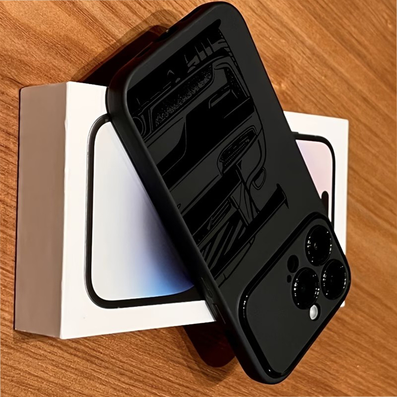Capa de Silicone Fosca com Des - Phone Cases Drawing avaliação e preço